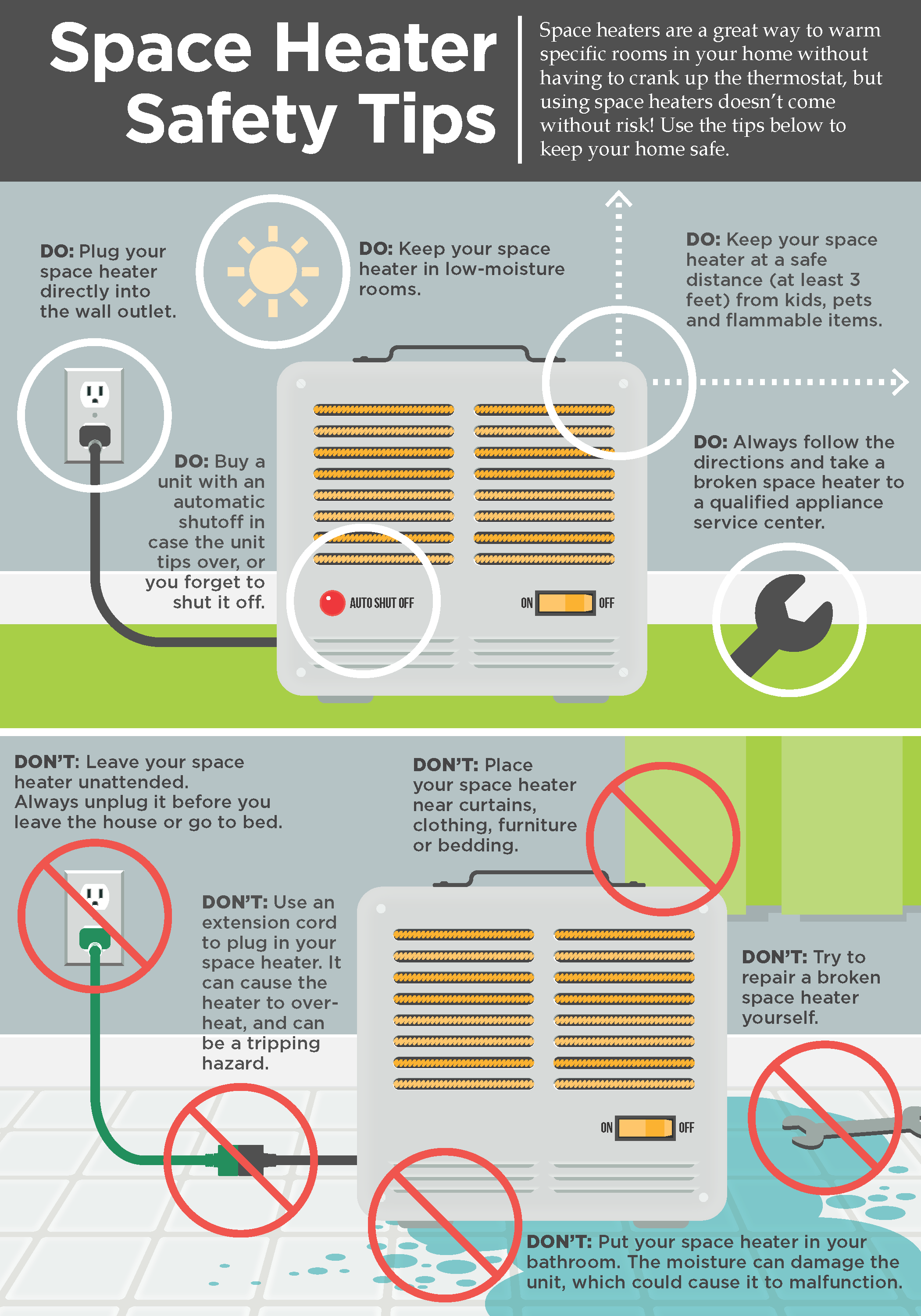 Space heater safety